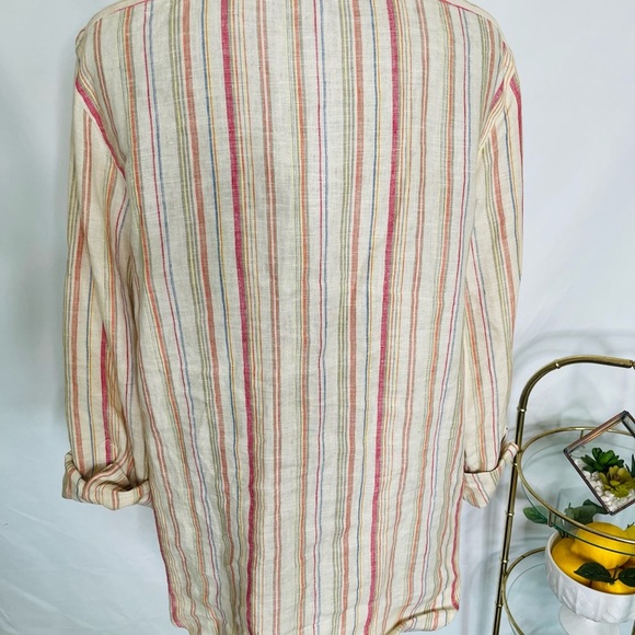 Lauren Ralph Lauren 100% Linen tunic size M - Picture 5 of 8